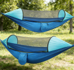 Two Person Pop Up Net Hammock with Straps - Image 2