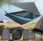 Waterproof Hammock Net Set with Rain Fly - Image 2