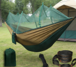 Dark Green Breathable Hammock and Net