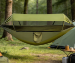 Anti Roll Double Hammock with Sun Canopy