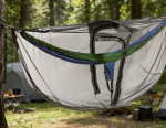 Charcoal Gray Standalone Hammock Bug Net