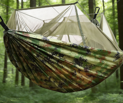 Heavy Duty Camo Hammock Net